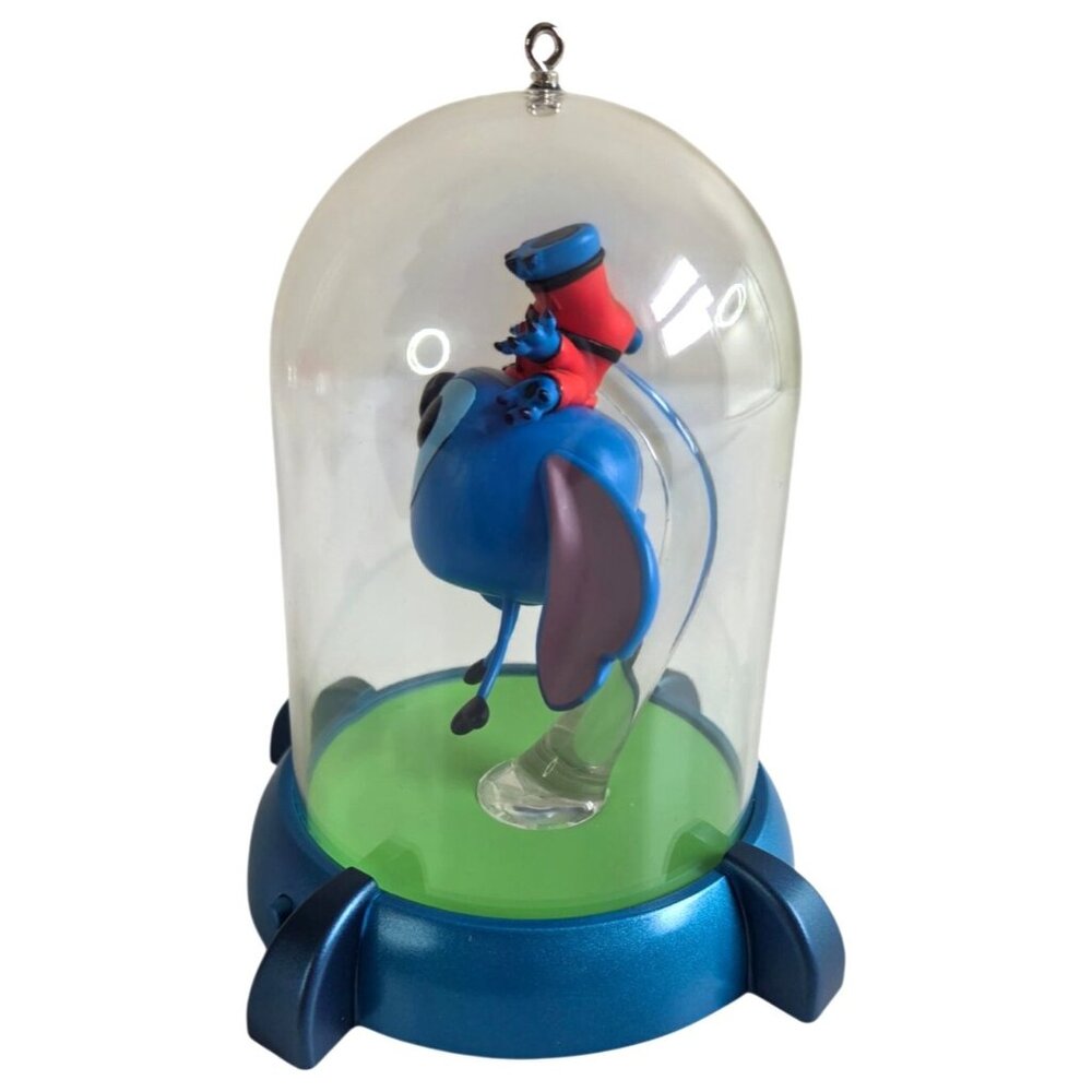Funko Stitch Hallmark Terrarium Ornament With Glass Dome Display 2025 Disney - Picture 2 of 14